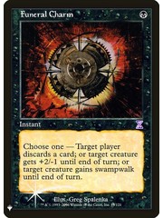Magic: The Gathering Funeral Charm (037) Near Mint Foil