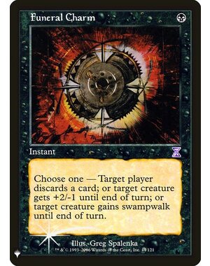 Magic: The Gathering Funeral Charm (037) Near Mint Foil