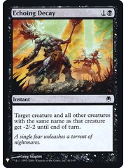 Magic: The Gathering Echoing Decay (036) Near Mint Foil