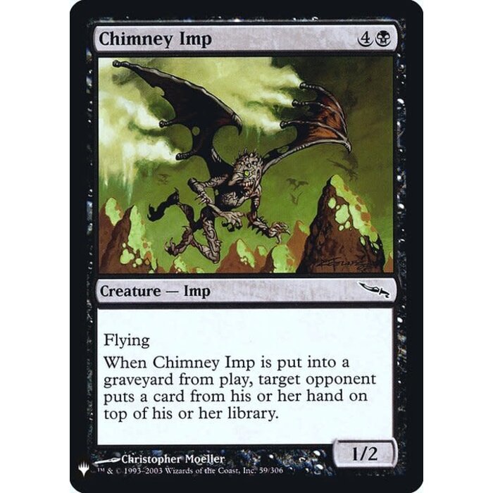 Magic: The Gathering Chimney Imp (034) Near Mint Foil