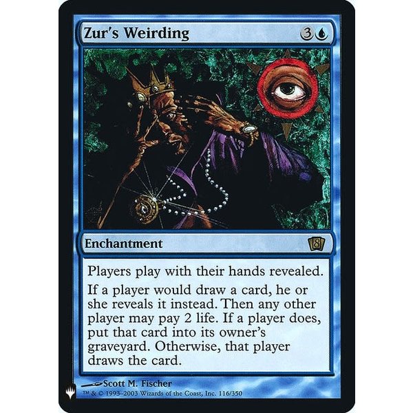 Magic: The Gathering Zur's Weirding (032) Near Mint Foil