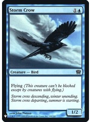 Magic: The Gathering Storm Crow (031) Near Mint Foil