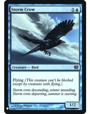 Magic: The Gathering Storm Crow (031) Near Mint Foil