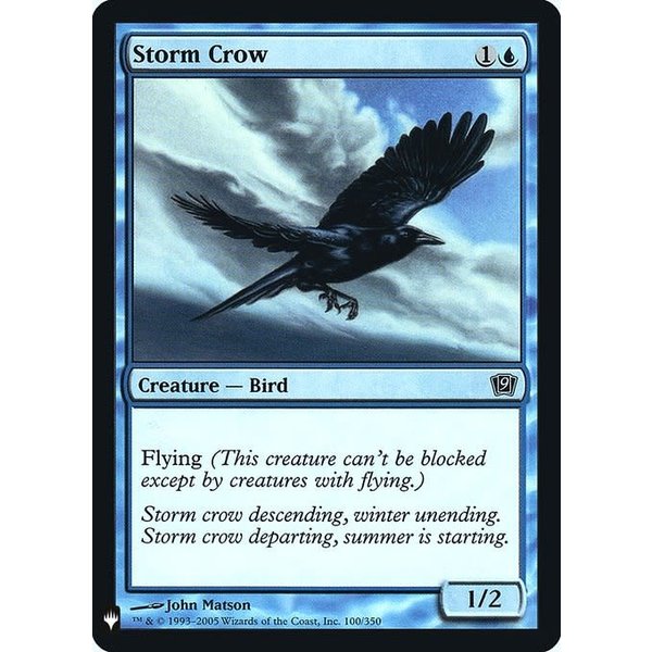Magic: The Gathering Storm Crow (031) Near Mint Foil