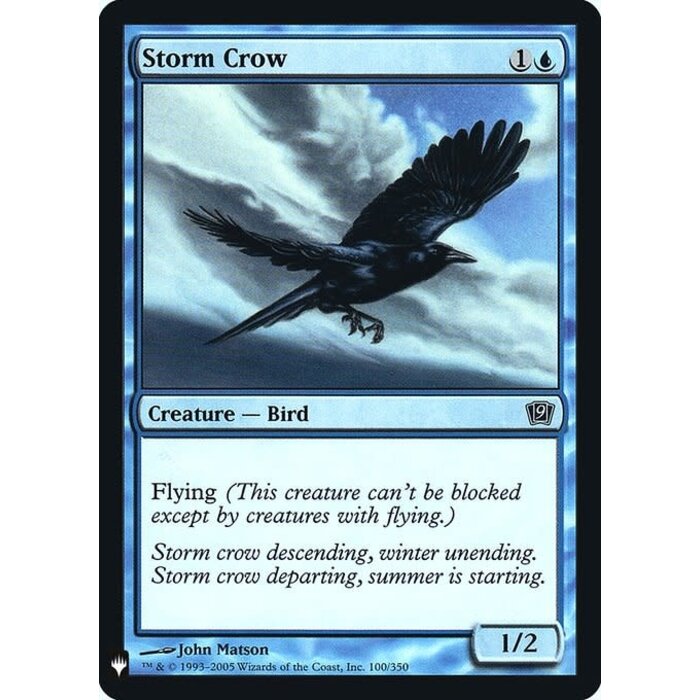 Magic: The Gathering Storm Crow (031) Near Mint Foil