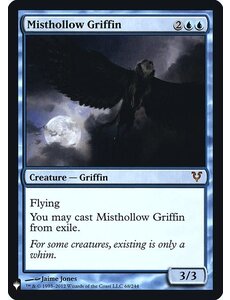 Magic: The Gathering Misthollow Griffin (026) Near Mint Foil