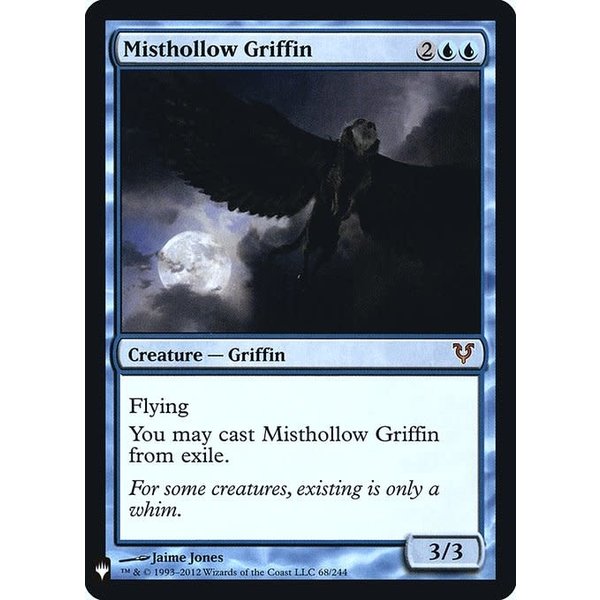Magic: The Gathering Misthollow Griffin (026) Near Mint Foil