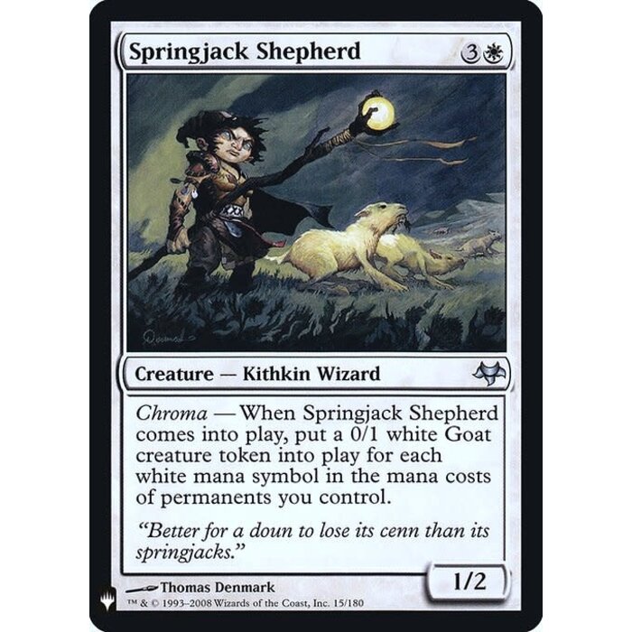Magic: The Gathering Springjack Shepherd (017) Near Mint Foil