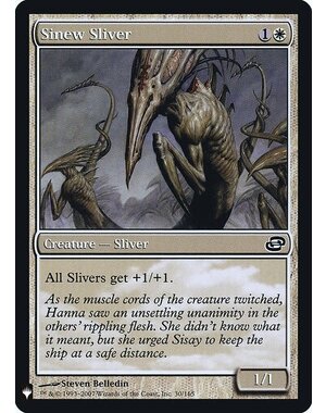 Magic: The Gathering Sinew Sliver (014) Near Mint Foil