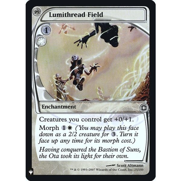 Magic: The Gathering Lumithread Field (009) Near Mint Foil