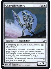Magic: The Gathering Changeling Hero (004) Near Mint Foil