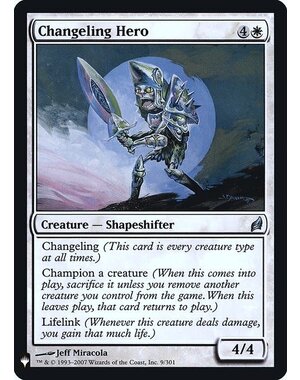 Magic: The Gathering Changeling Hero (004) Near Mint Foil