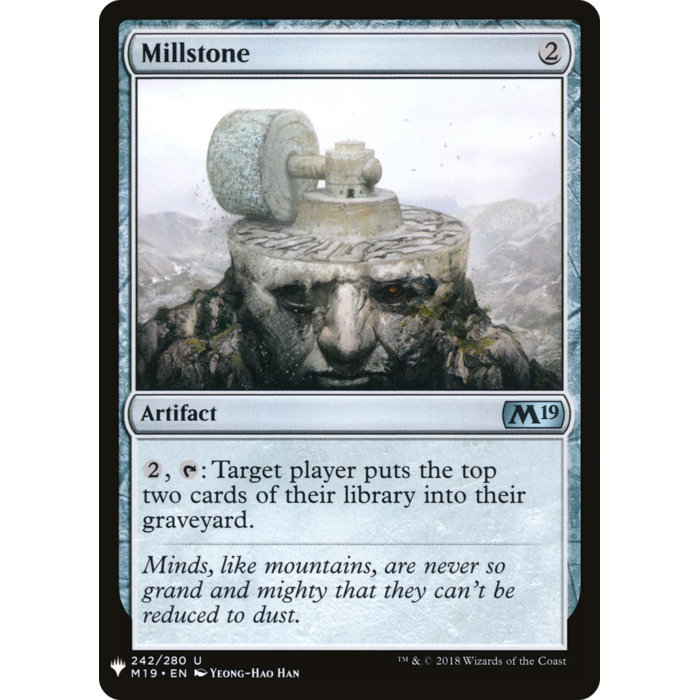 Magic: The Gathering Millstone (1606) Near Mint