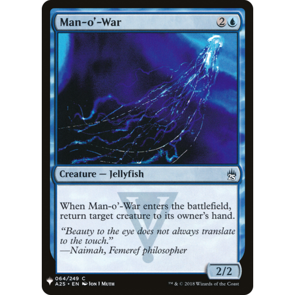 Magic: The Gathering Man-o'-War (421) Near Mint