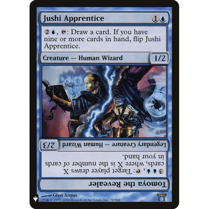 Magic: The Gathering Jushi Apprentice // Tomoya the Revealer (411) Near Mint