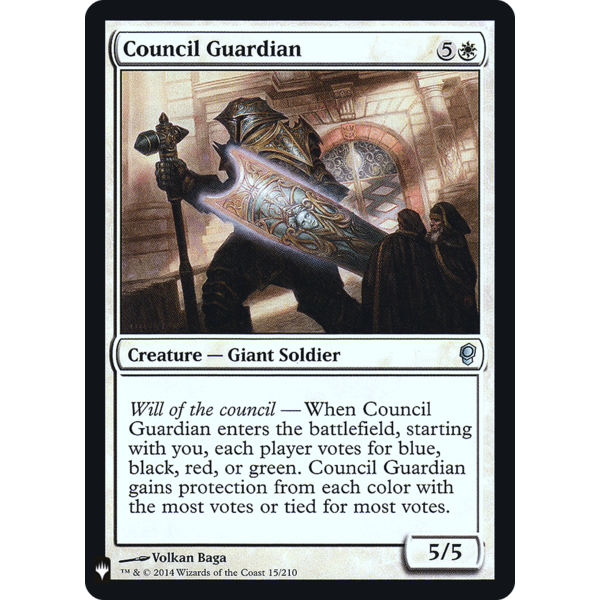Magic: The Gathering Council Guardian (035) Near Mint Foil