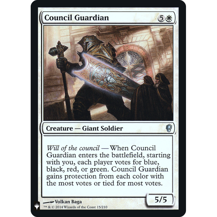 Magic: The Gathering Council Guardian (035) Near Mint Foil