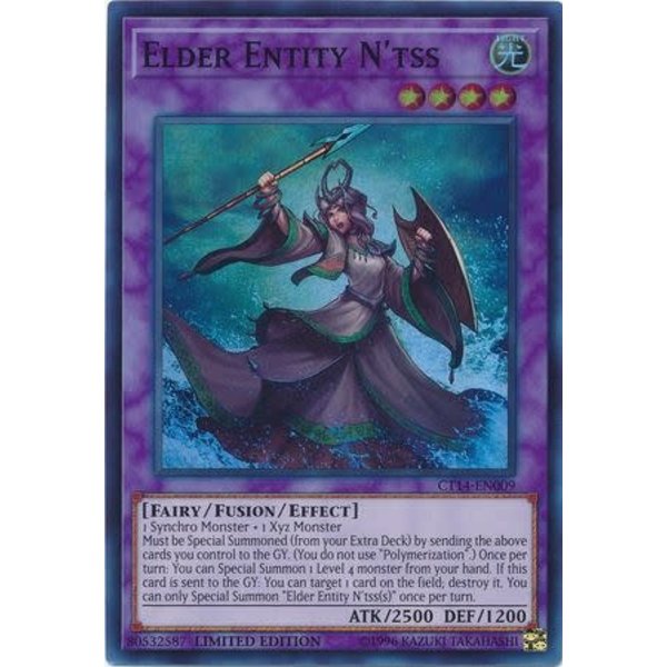 Konami Elder Entity N'tss (CT14-EN009) LIM Lightly Played