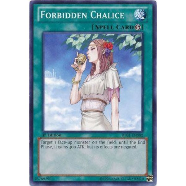 Konami Forbidden Chalice (BP01-EN082) 1ST Lightly Played