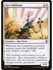 Magic: The Gathering Kor Celebrant (022) Near Mint Foil