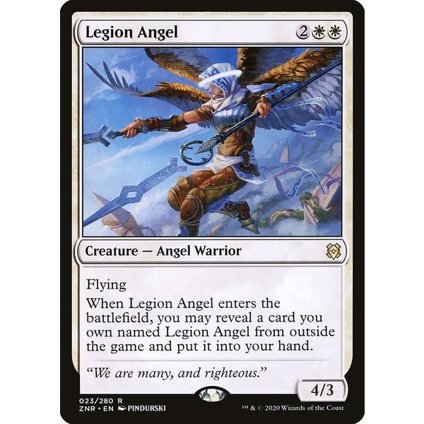 Magic: The Gathering Legion Angel (023) Near Mint Foil