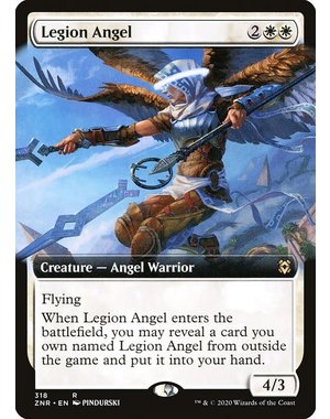 Magic: The Gathering Legion Angel (Extended Art) (318) Near Mint