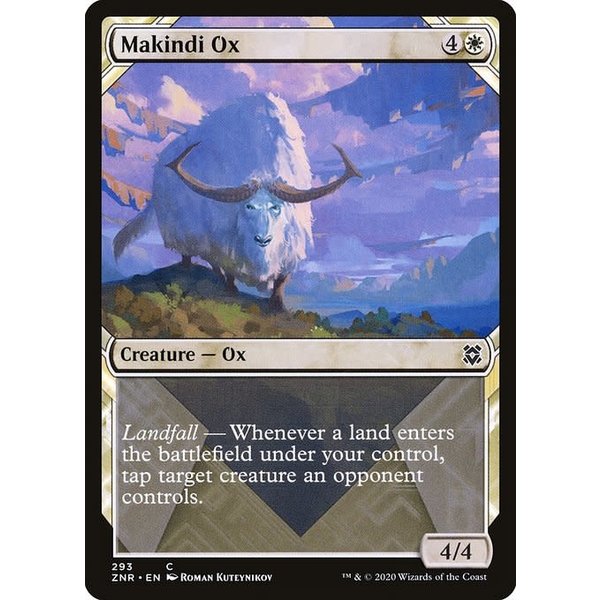 Magic: The Gathering Makindi Ox (Showcase) (293) Near Mint Foil