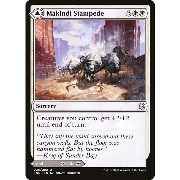 Magic: The Gathering Makindi Stampede (026) Near Mint