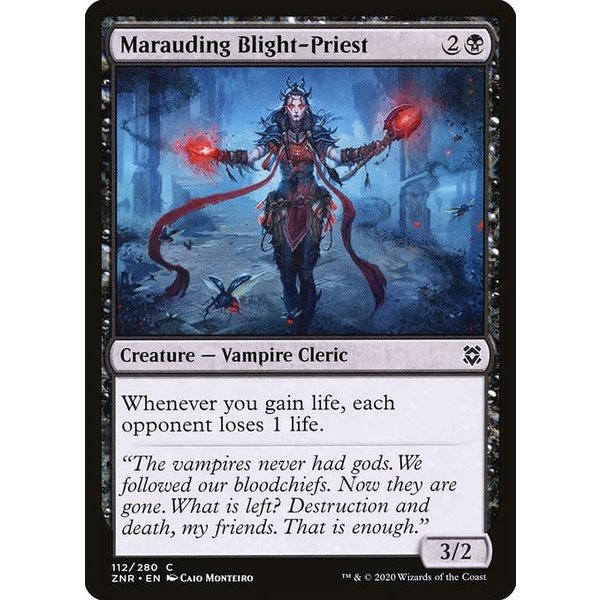 Magic: The Gathering Marauding Blight-Priest (112) Near Mint