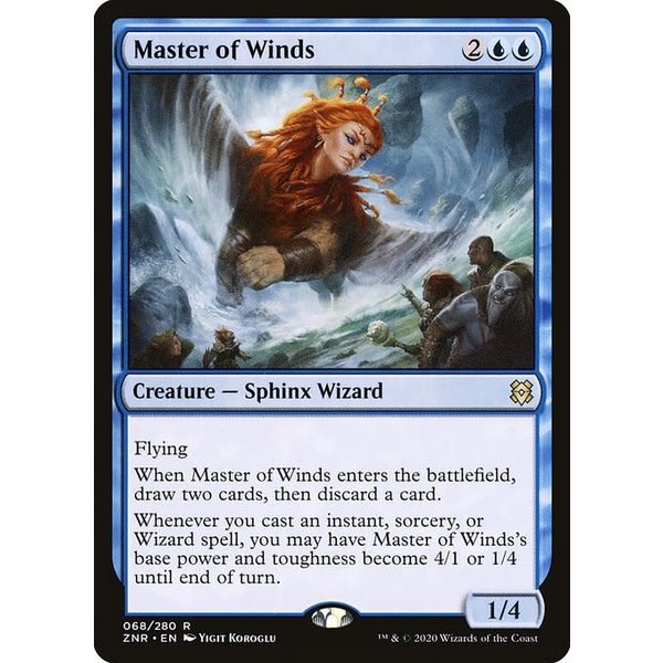 Magic: The Gathering Master of Winds (068) Lightly Played