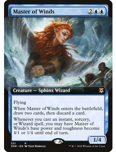 Magic: The Gathering Master of Winds (Extended Art) (331) Lightly Played Foil