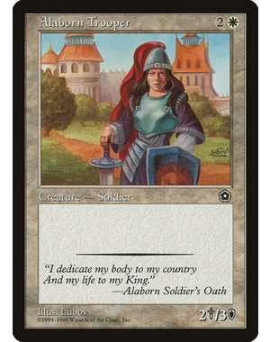 Magic: The Gathering Alaborn Trooper (004) Lightly Played