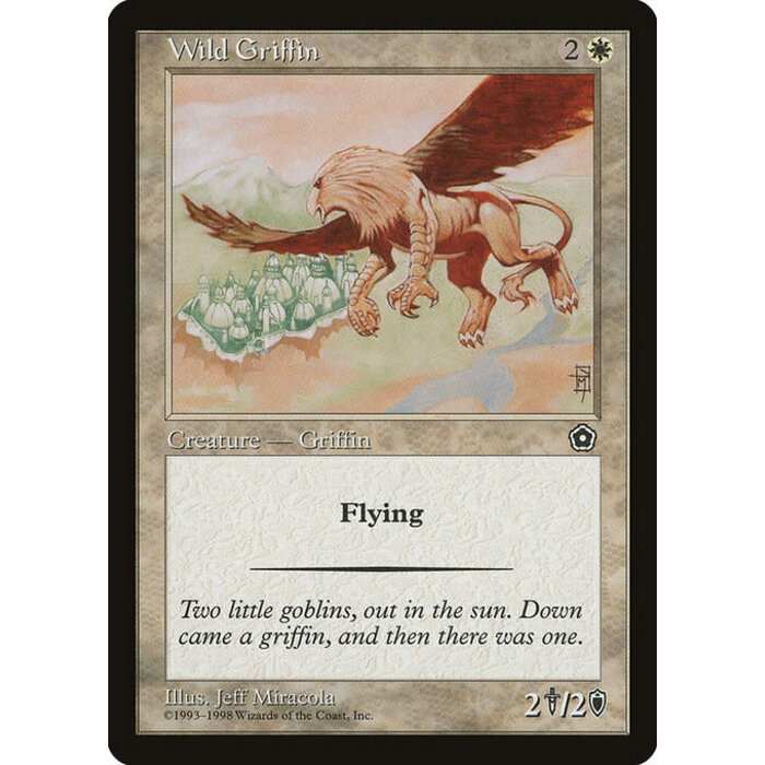 Magic: The Gathering Wild Griffin (030) Lightly Played