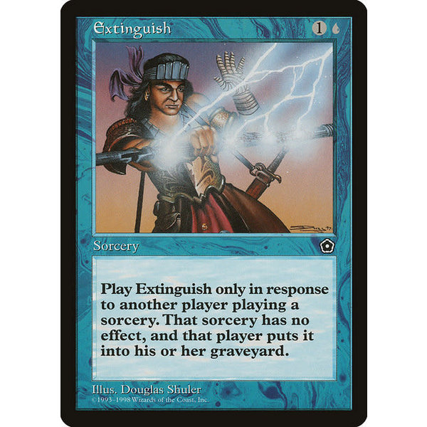 Magic: The Gathering Extinguish (038) Lightly Played
