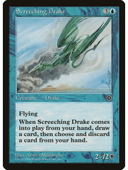 Magic: The Gathering Screeching Drake (044) Lightly Played