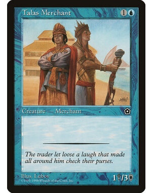 Magic: The Gathering Talas Merchant (050) Lightly Played