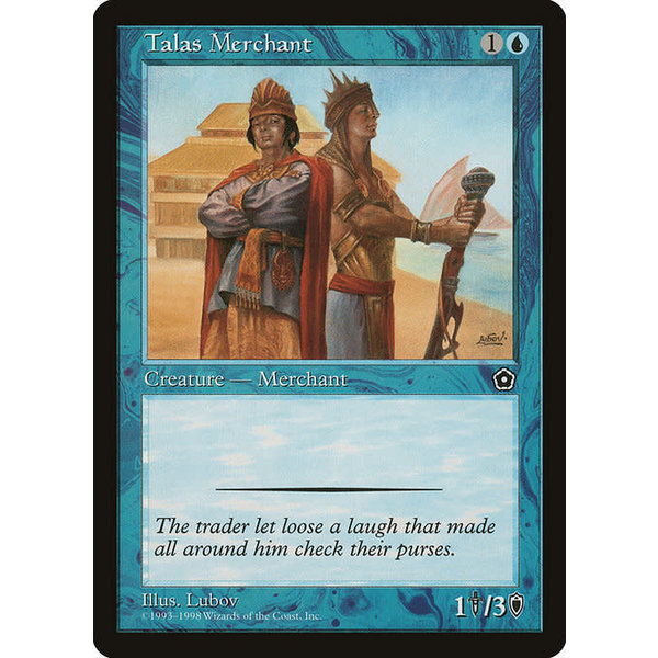 Magic: The Gathering Talas Merchant (050) Lightly Played