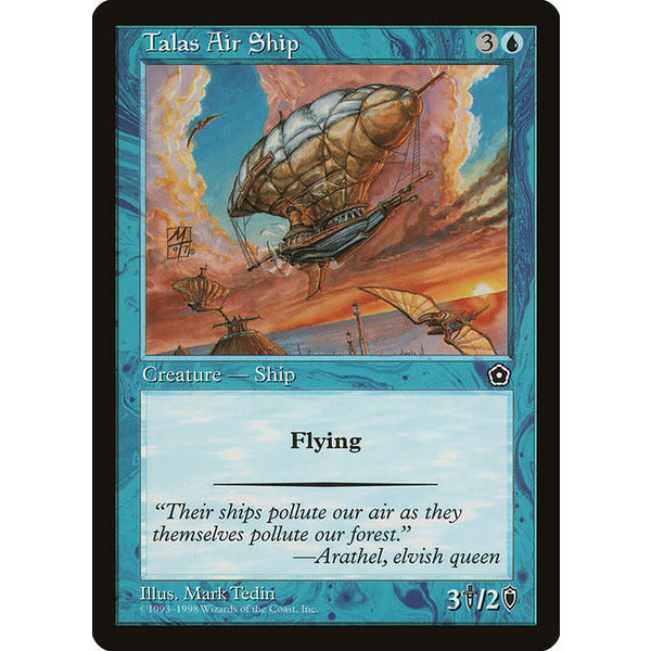 Magic: The Gathering Talas Air Ship (048) Lightly Played