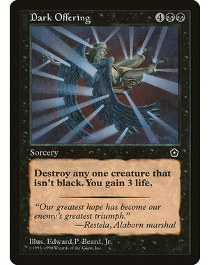 Magic: The Gathering Dark Offering (072) Lightly Played