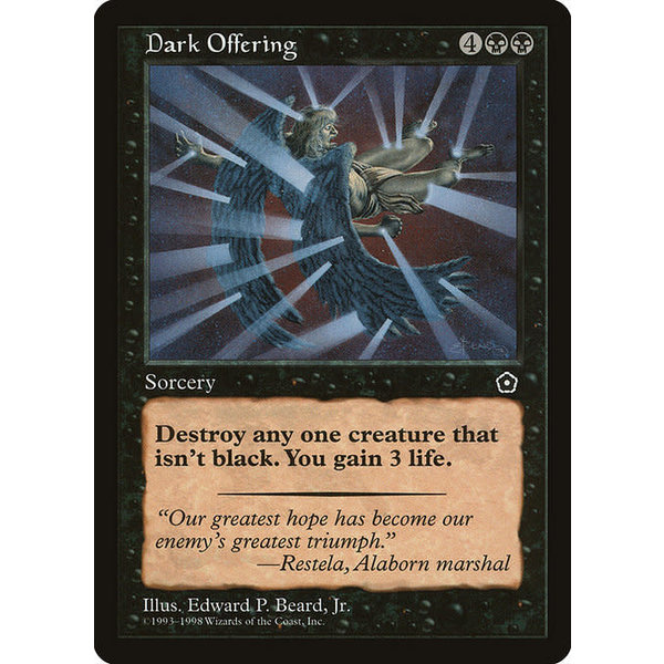Magic: The Gathering Dark Offering (072) Lightly Played