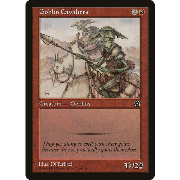 Magic: The Gathering Goblin Cavaliers (095) Lightly Played