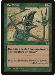 Magic: The Gathering Bee Sting (124) Lightly Played