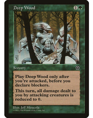 Magic: The Gathering Deep Wood (126) Lightly Played