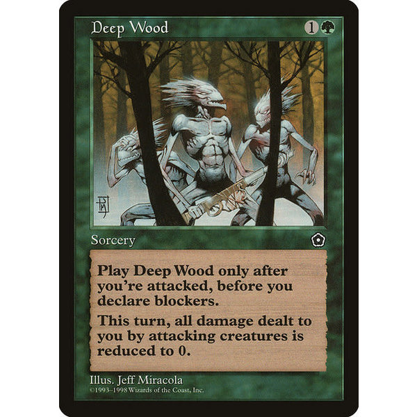 Magic: The Gathering Deep Wood (126) Lightly Played