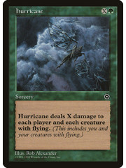 Magic: The Gathering Hurricane (129) Lightly Played