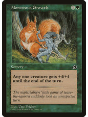Magic: The Gathering Monstrous Growth (133) Lightly Played
