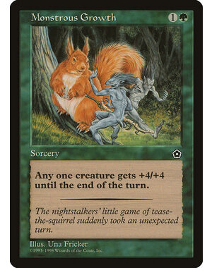 Magic: The Gathering Monstrous Growth (133) Lightly Played