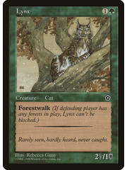 Magic: The Gathering Lynx (132) Lightly Played