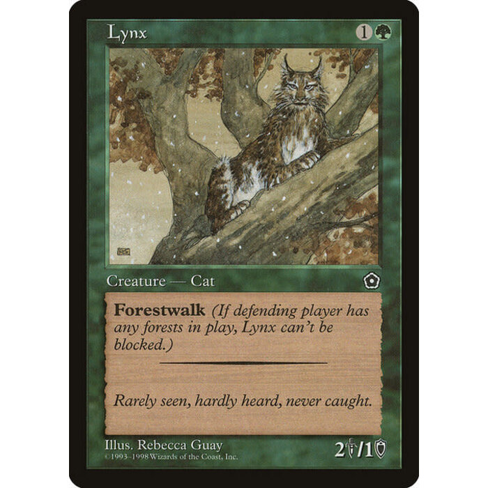 Magic: The Gathering Lynx (132) Lightly Played