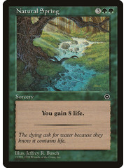 Magic: The Gathering Natural Spring (134) Lightly Played